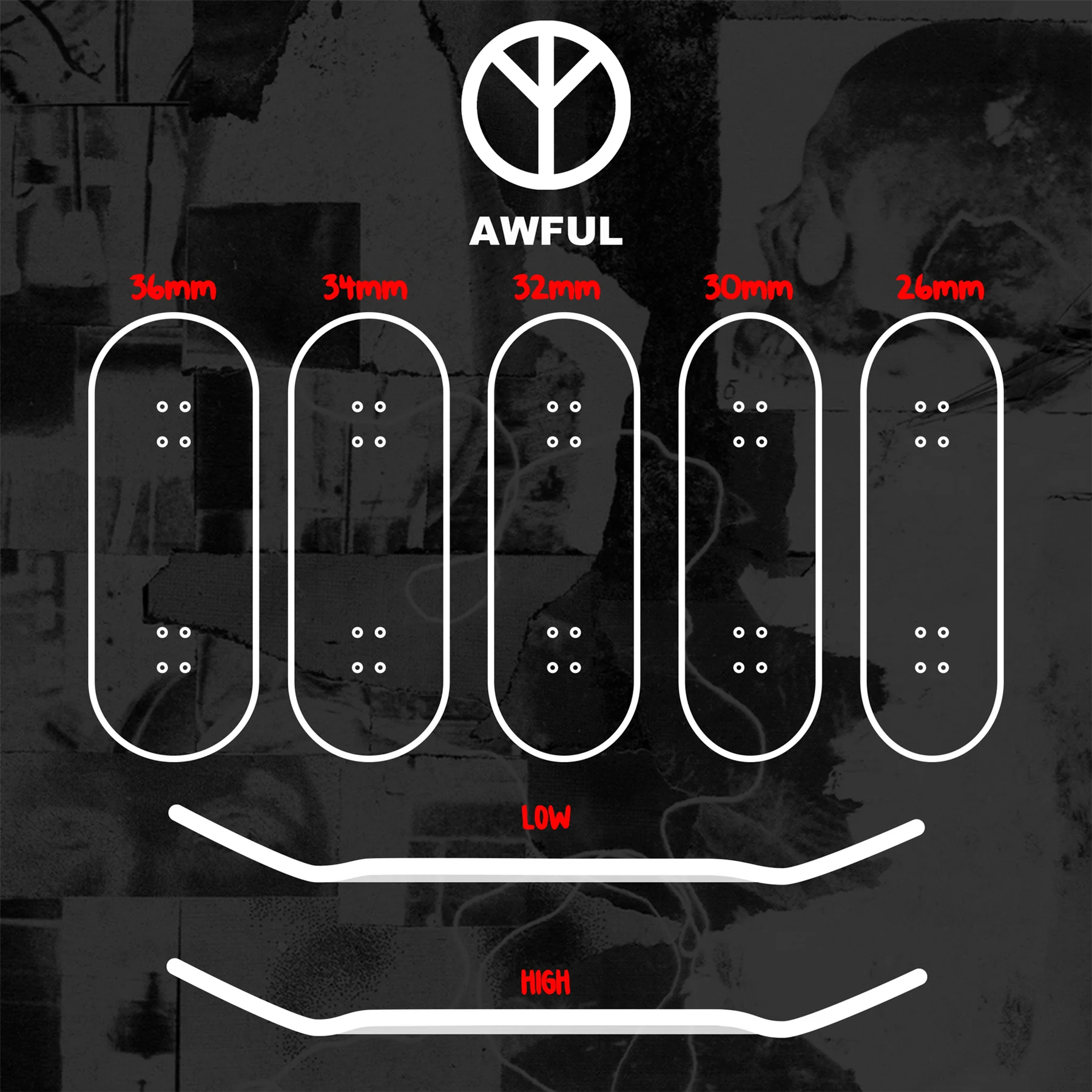 Awful Fingerboard Deck - Backstabber - Image 2