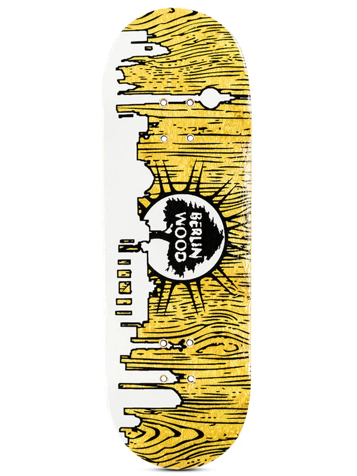 Berlinwood Fingerboard Deck - BW Skyline - Image 3