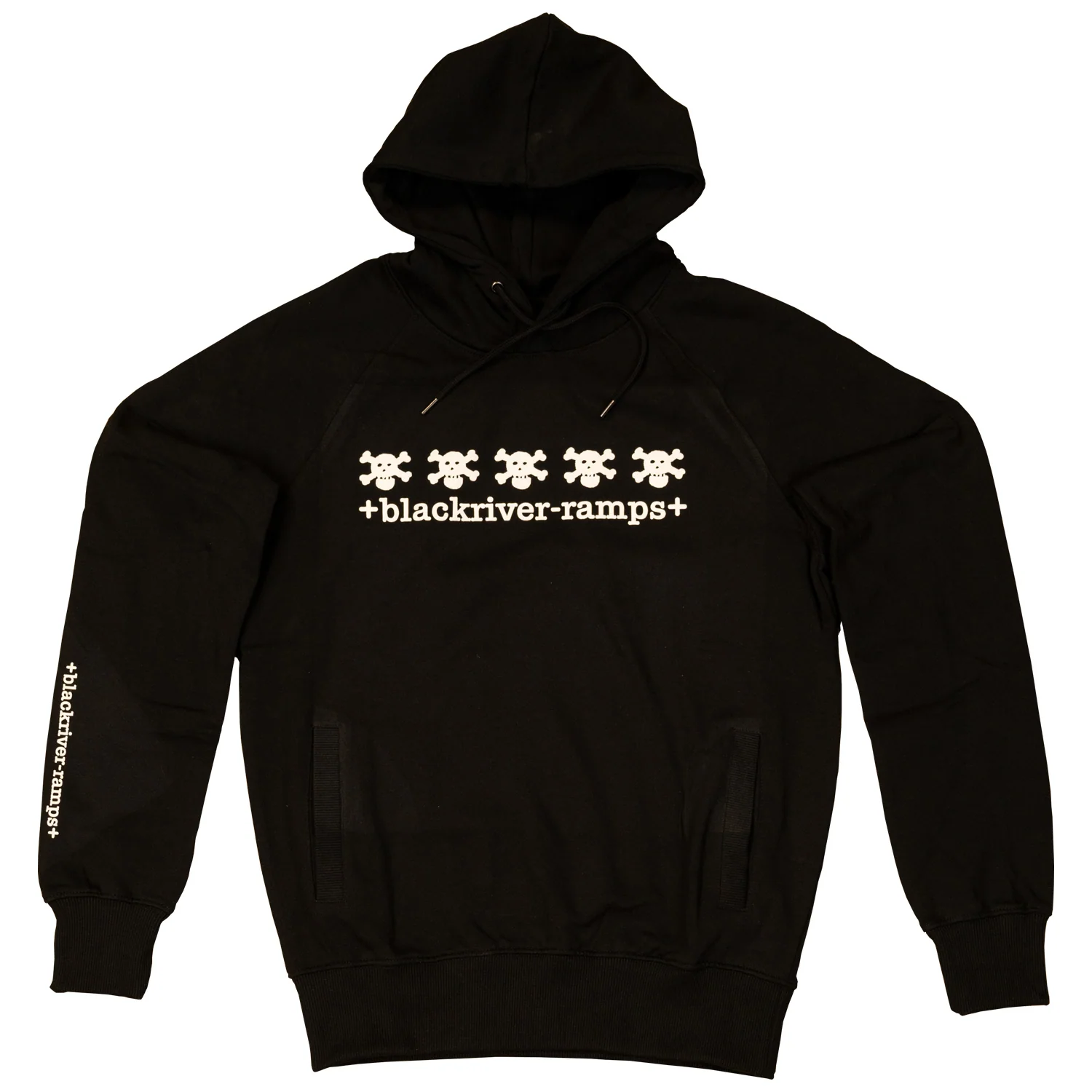 Blackriver 5 Skulls Organic Hoodie