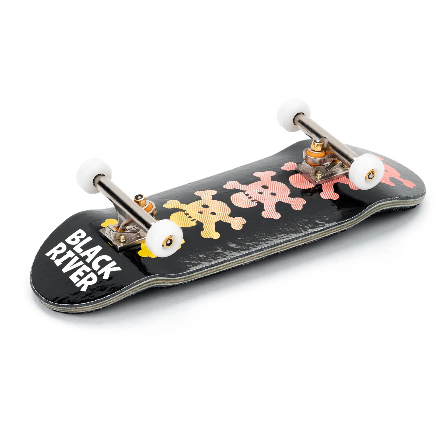 Blackriver 7 Ply Fingerboard Complete - RiverLabel Skulls - Image 2