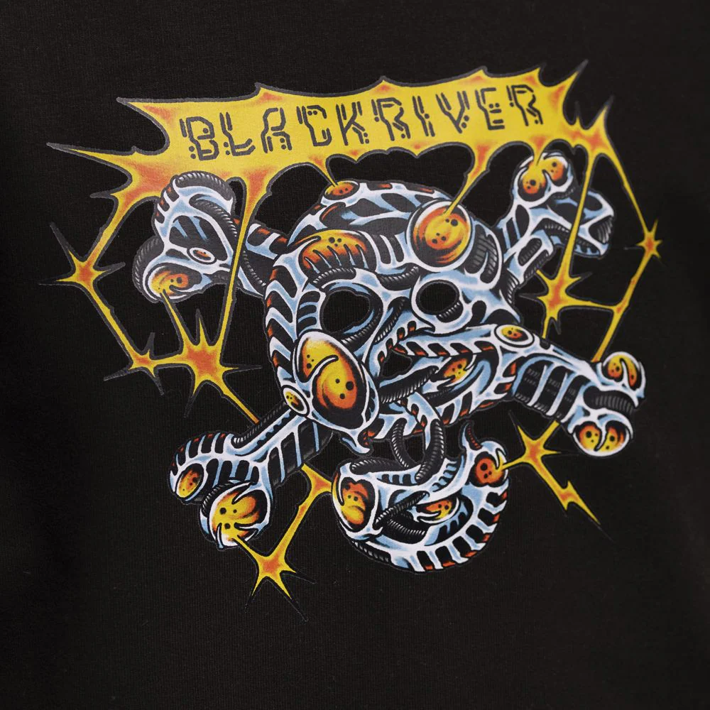 Blackriver Alienskull Oragnic T-Shirt - Image 2