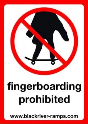 Blackriver FB Prohibited Sticker