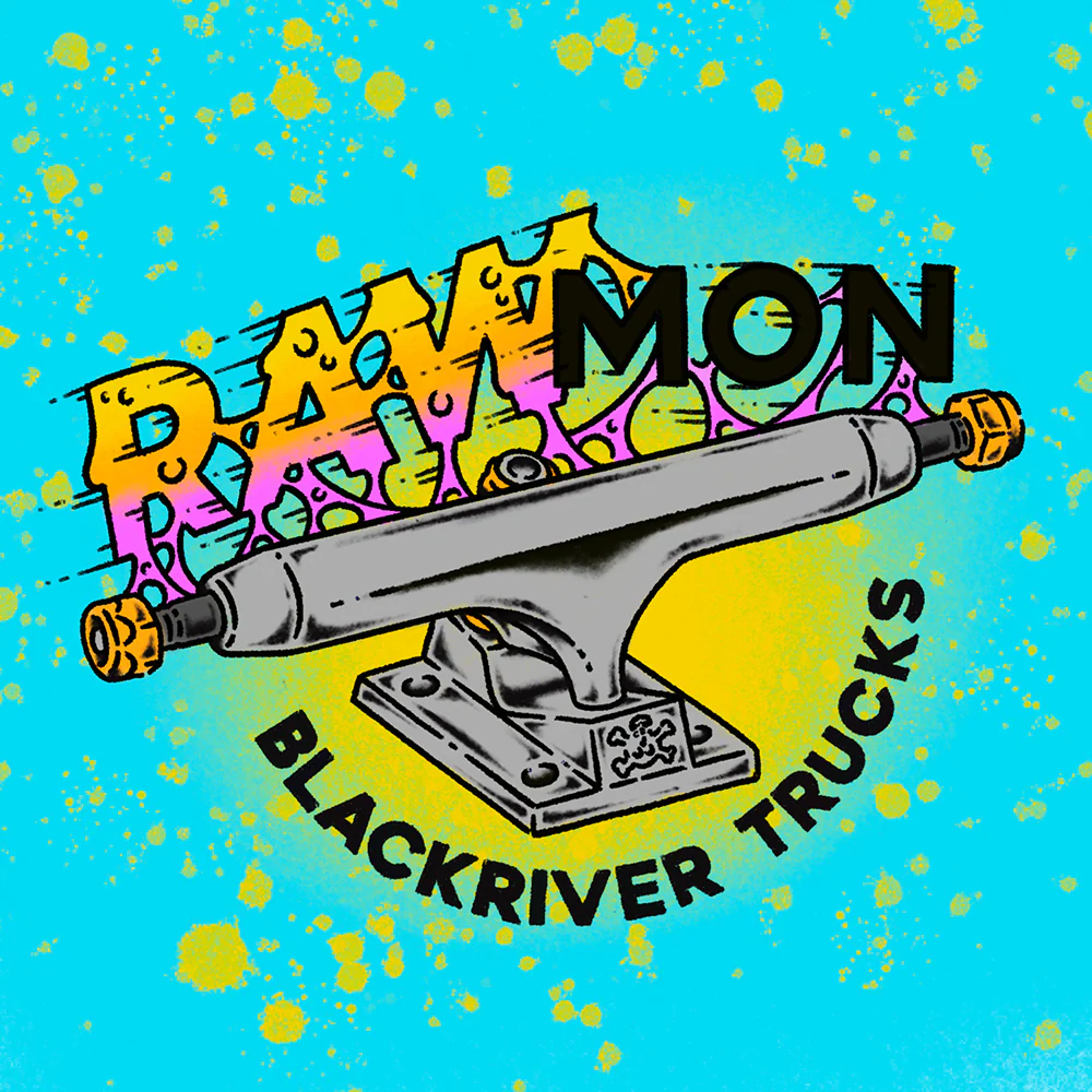 Blackriver Fingerboard 3.0 RAWmon Trucks - Ramon Angelow Signature - Image 3