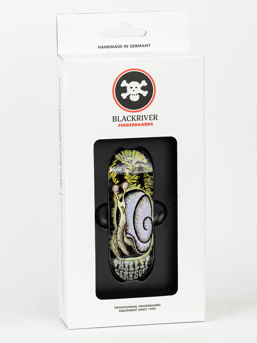 Blackriver Fingerboard Deck - Phillip Gerisch Snail - Image 2