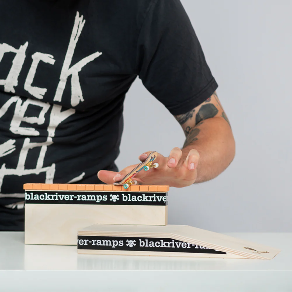 Blackriver Fingerboard Ramps - Mike Schneider III Brick Ledge - Image 3