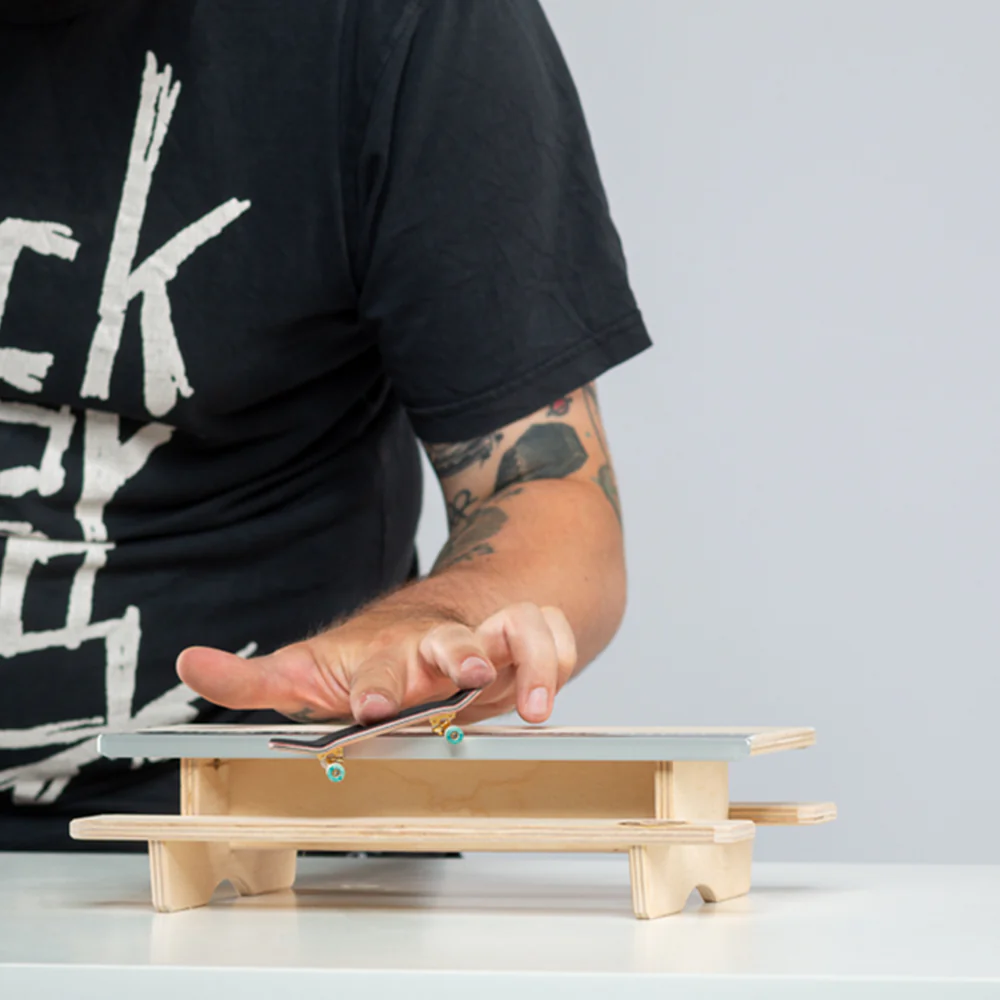 Blackriver Fingerboard Ramps - Table w/ Diamond Coping - Image 4