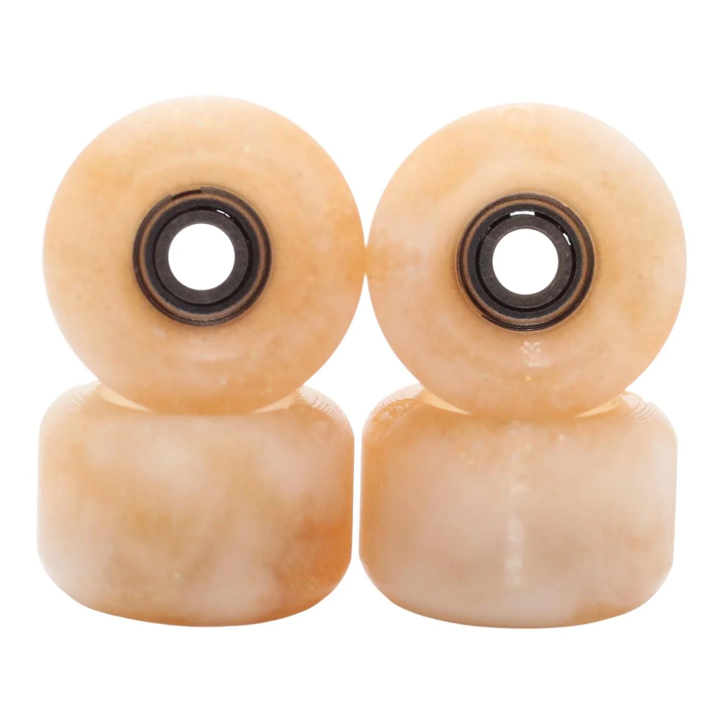 Blistered x Flatface x Blackriver G4-BR Fingerboard Wheels - Golden Marble w/ Subtle Purple Glow