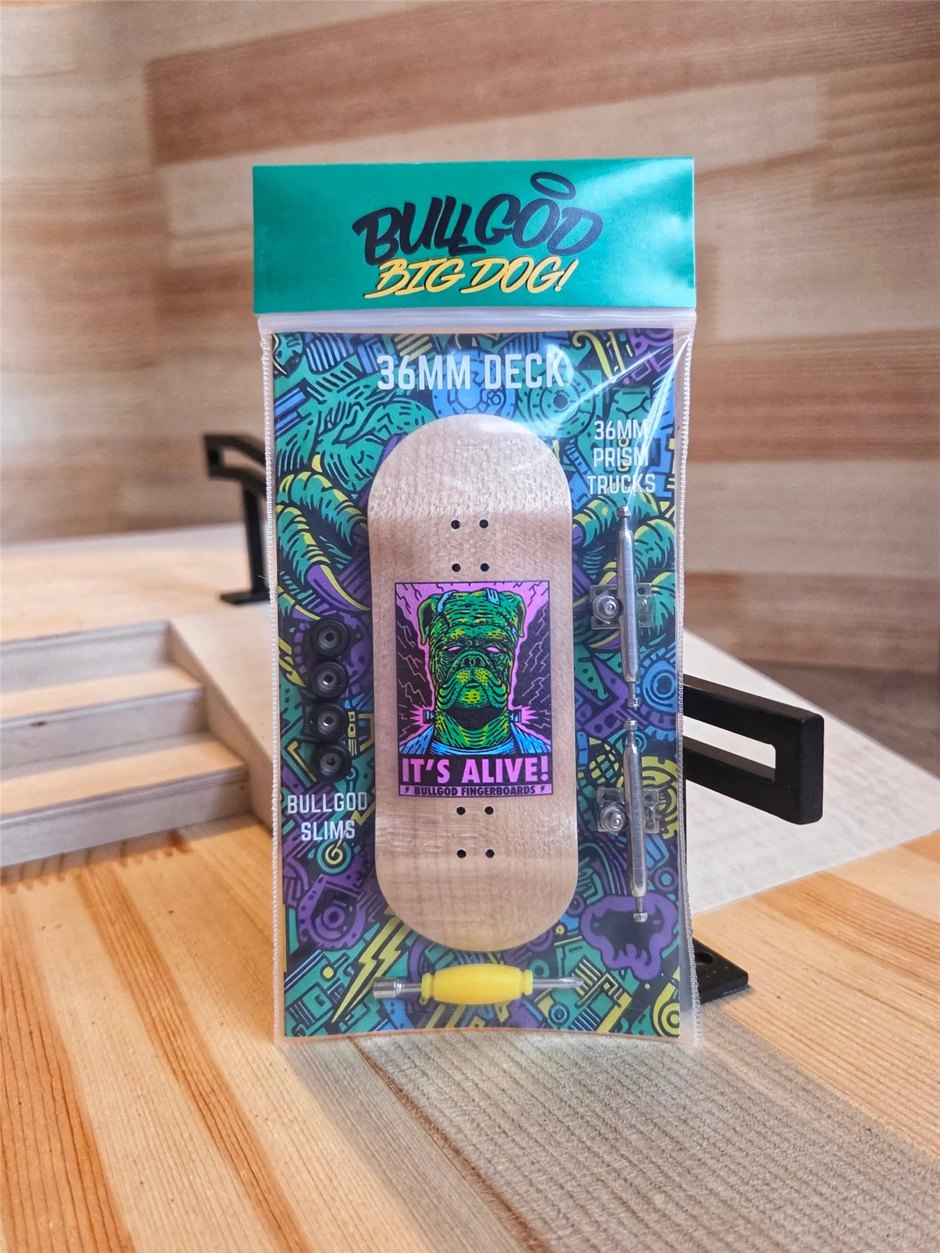 BullGod Big Dog Fingerboard Complete - Frankenstein - Image 2