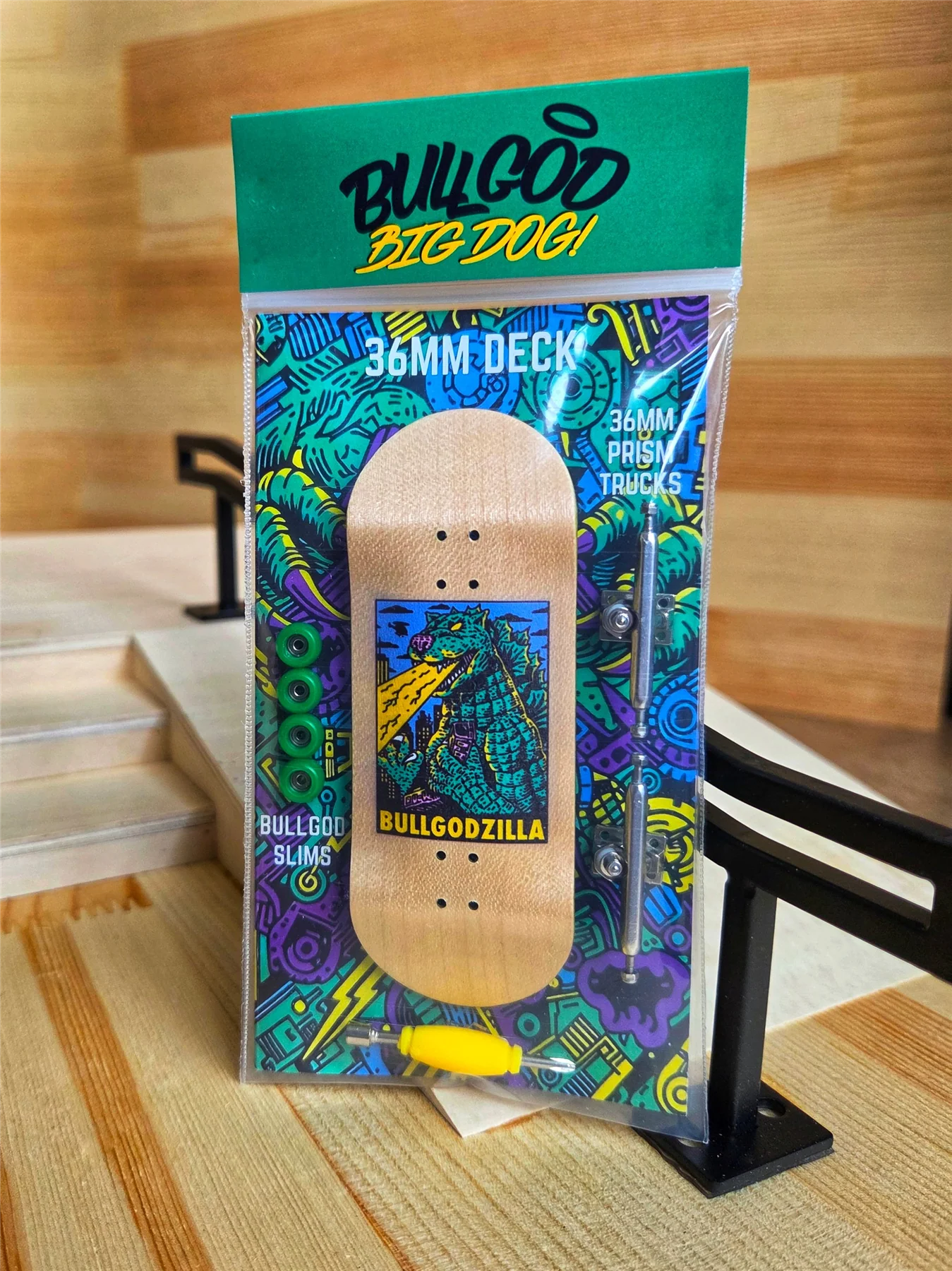 BullGod Big Dog Fingerboard Complete - Godzilla - Image 2