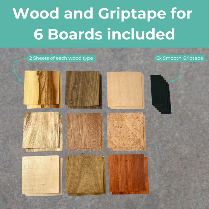 CRESKATE Fingerboard Deck Veneers - Special - Image 2