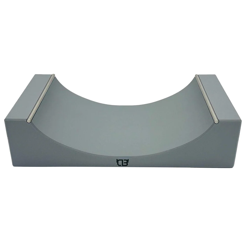 DecentBit Fingerboard Ramp - 6" Half Pipe - Image 2