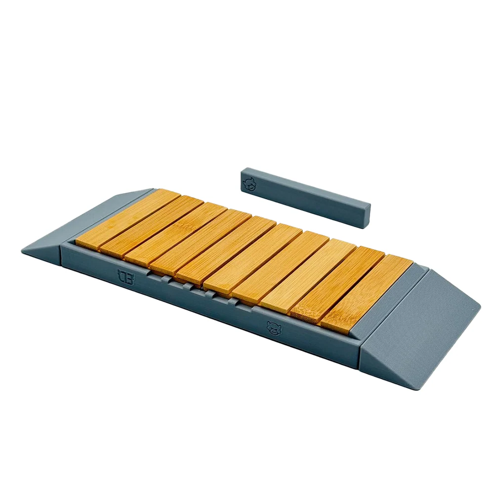 DecentBit Fingerboard Ramp - Sesh Blocks Pallet Kicker - Image 2