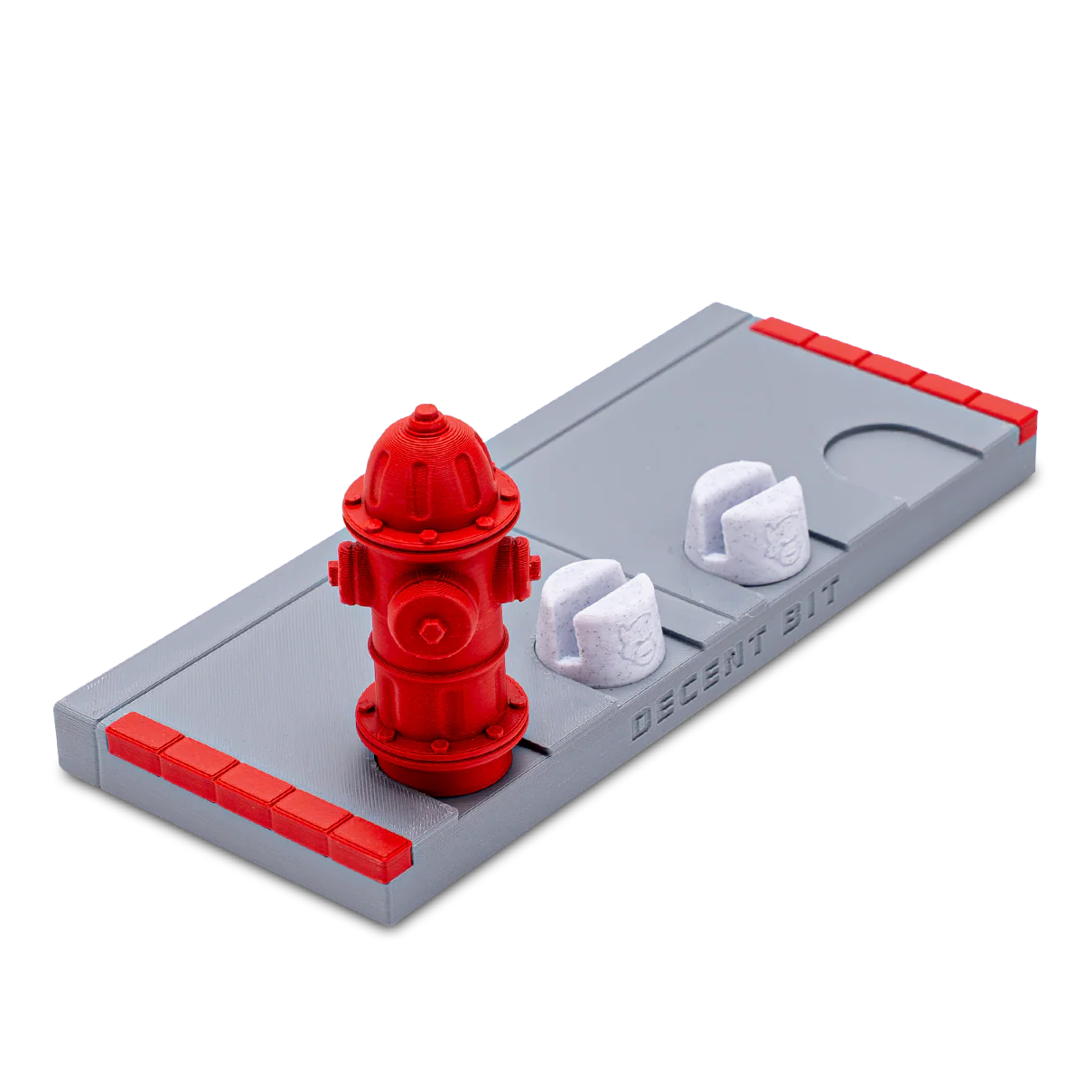 DecentBit Fingerboard Ramp - Sidewalk Stand w/Hydrant