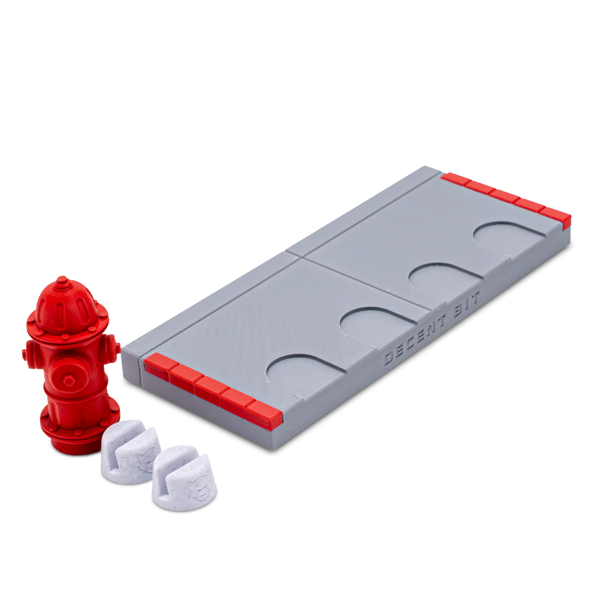 DecentBit Fingerboard Ramp - Sidewalk Stand w/Hydrant - Image 2