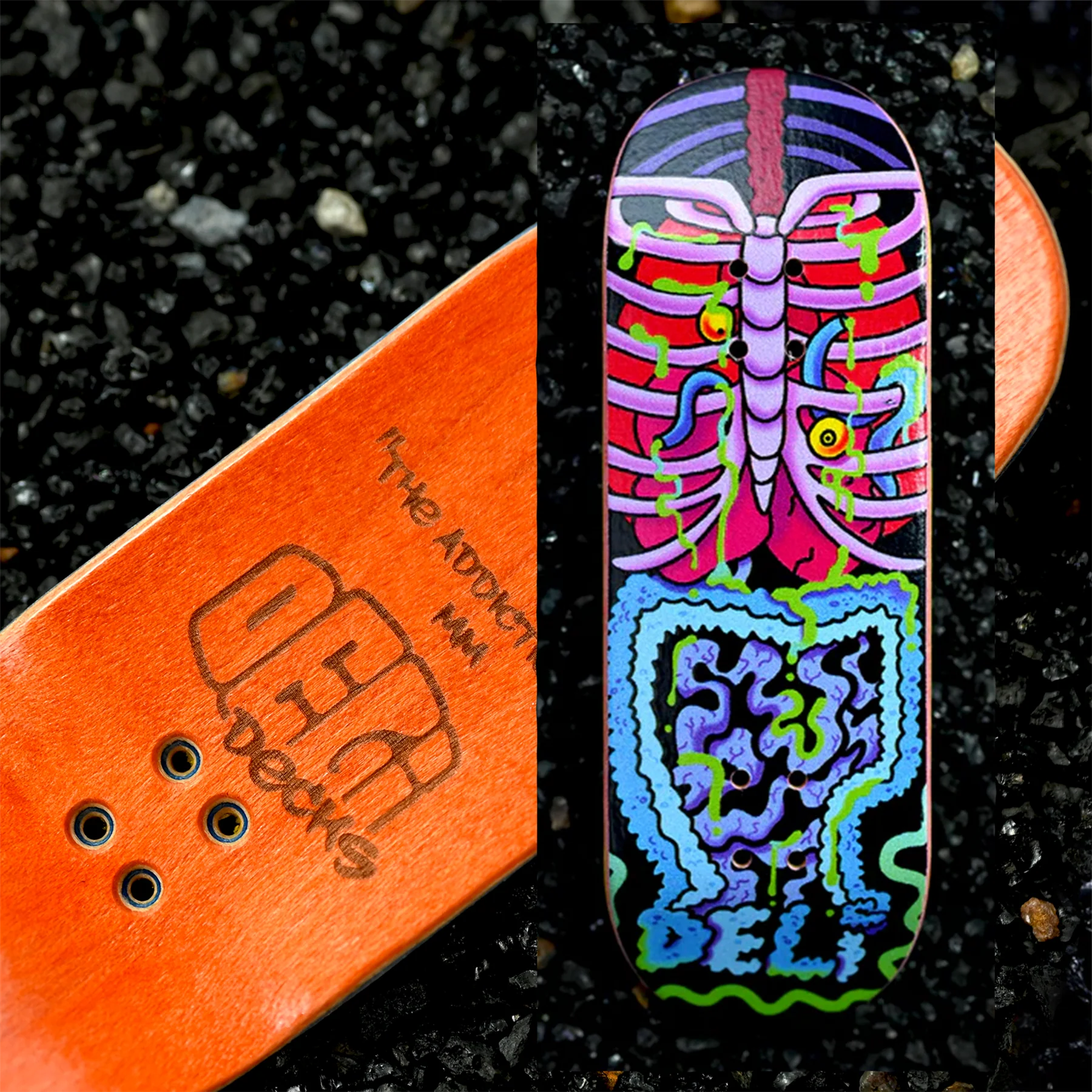DeliDecks Fingerboard Deck - Gutz - Image 2