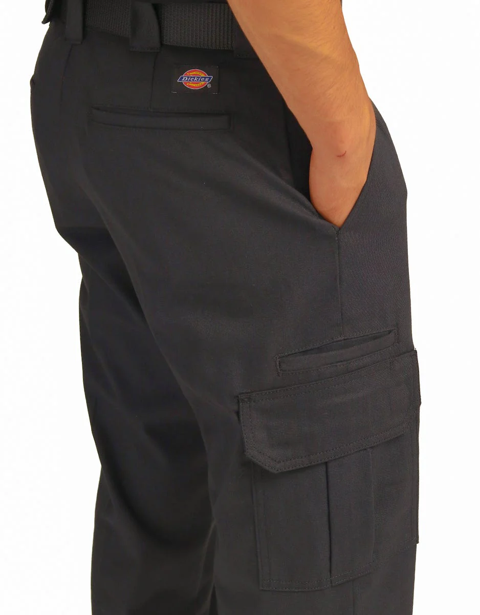 Dickies Regular Fit Twill Cargo Pants - Black - Image 3