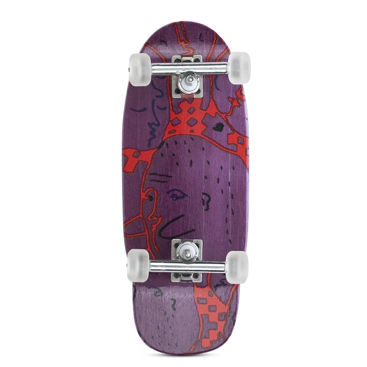 DK Fingerboard Fish Complete - Faces