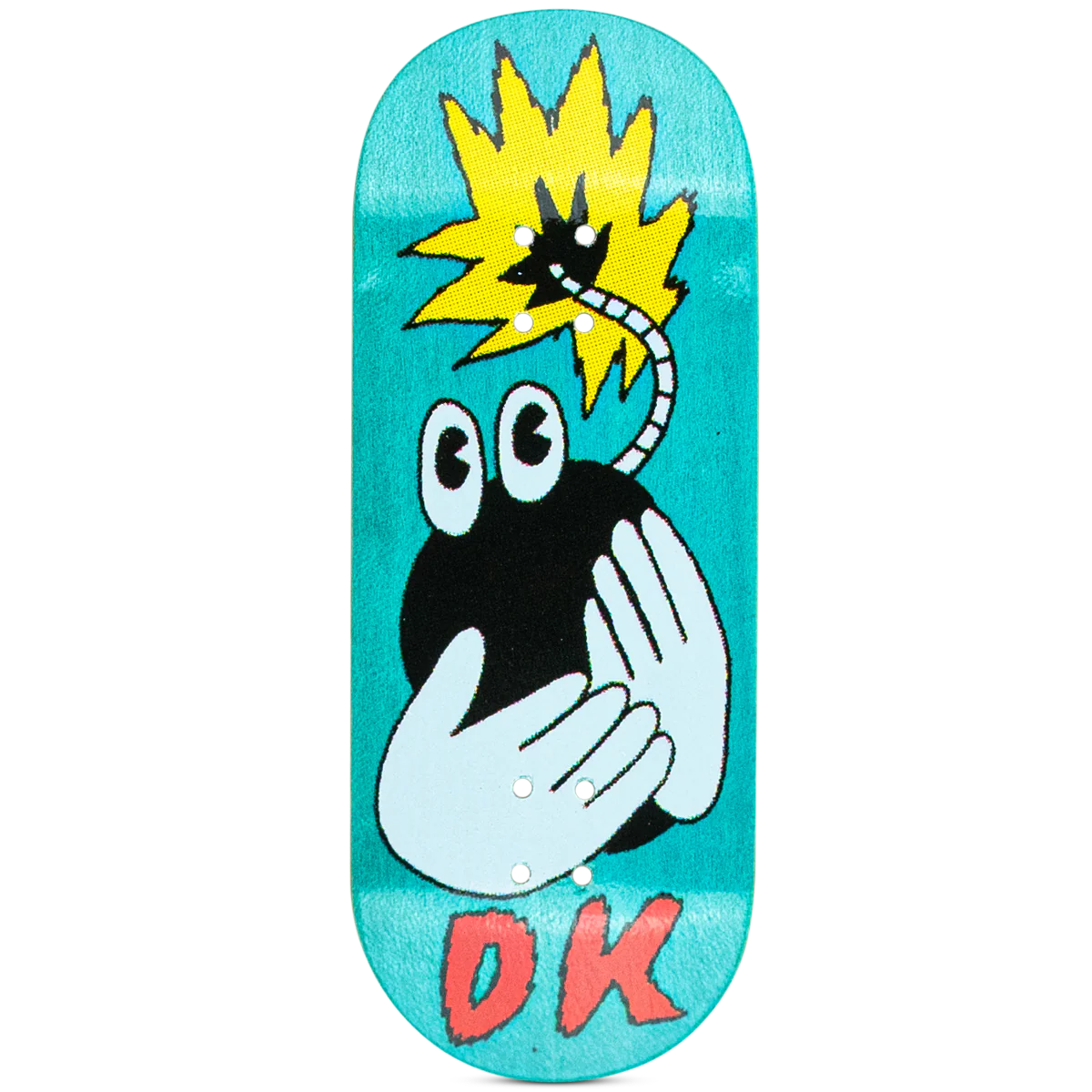 DK Real Wear Fingerboard Deck - Bomb Blue