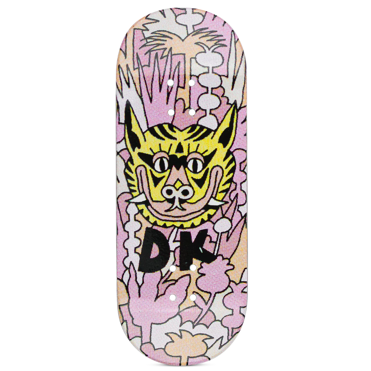 DK Real Wear Fingerboard Deck - Tiger