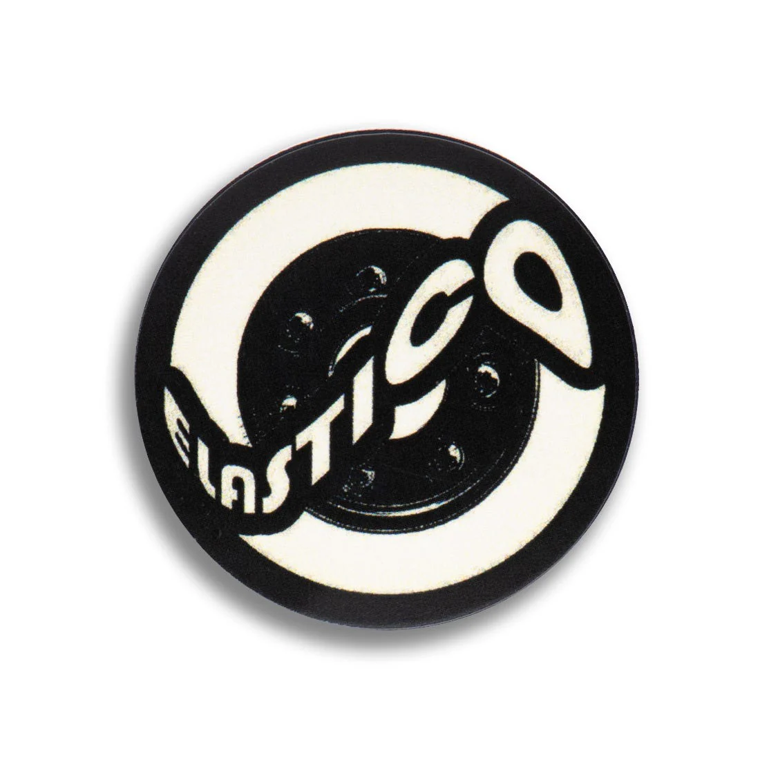 Elastico Round Logo Sticker - Image 2