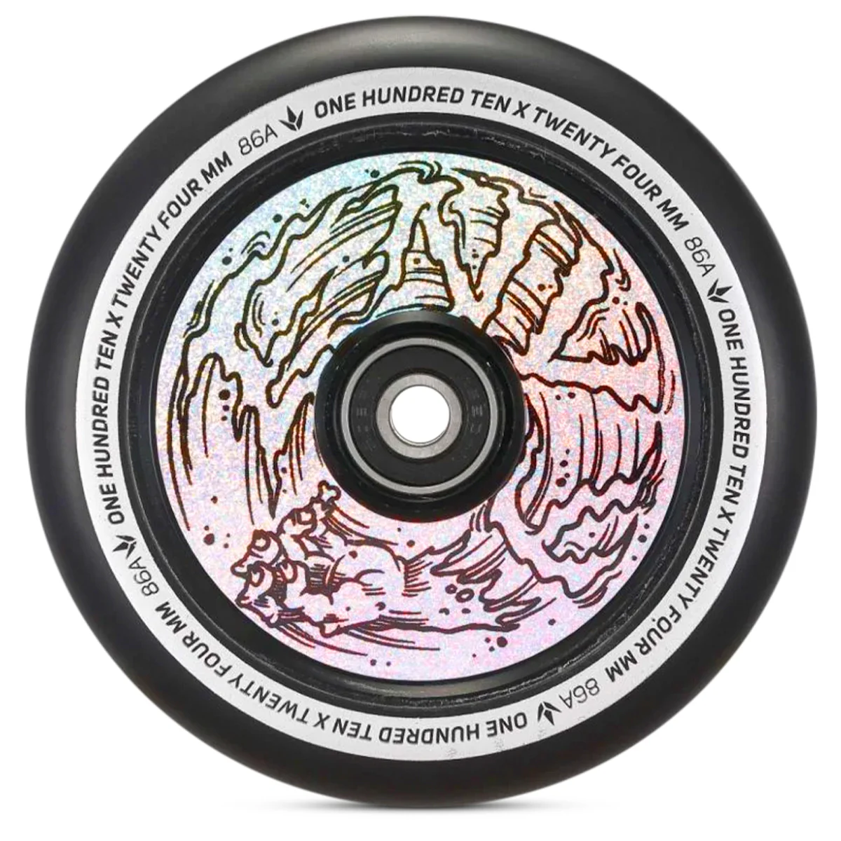Envy Hologram Wheels - 110mm - Image 3