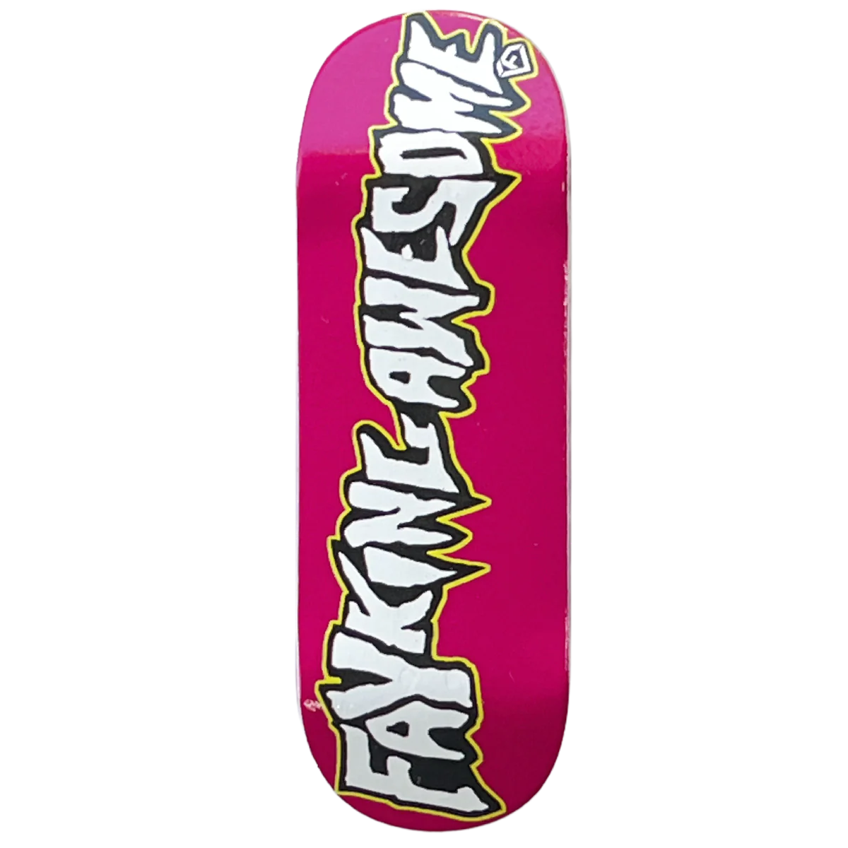 Faymus x DK Fingerboard Deck - Fayking Awesome Red