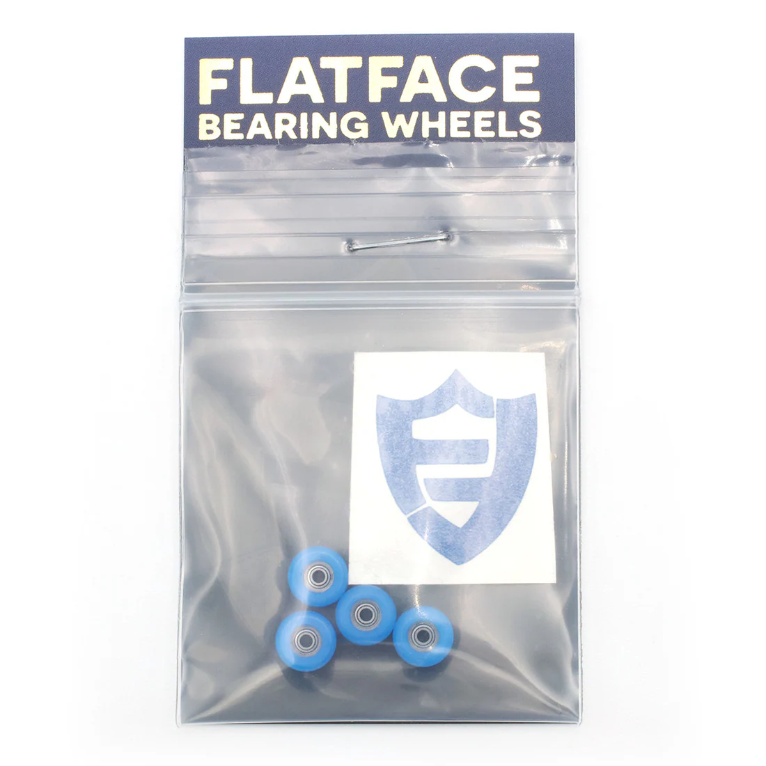 FlatFace Fingerboard G4-S Bearing Wheels - Blue - Image 3