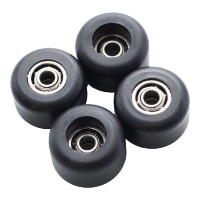 FlatFace Fingerboard G9 Dual Bearing Wheels - Black - Image 2