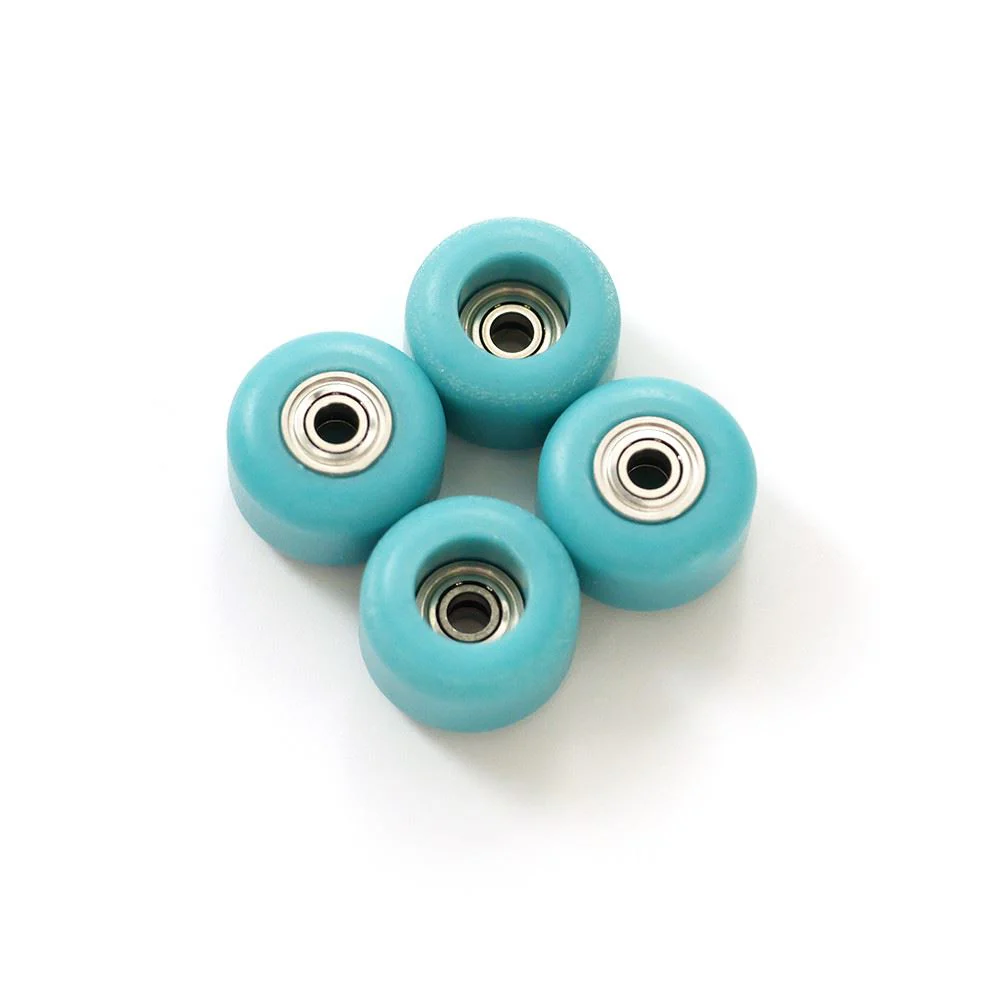 FlatFace Fingerboard G9 Dual Bearing Wheels - Turquoise - Image 3