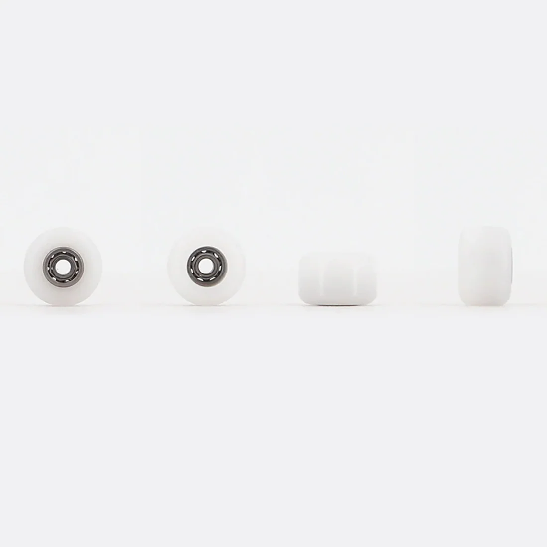 FlatFace Fingerboard G9 Dual Bearing Wheels - White - Image 2