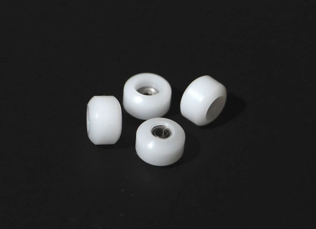 FlatFace Fingerboard Street Wheels - White - Image 4