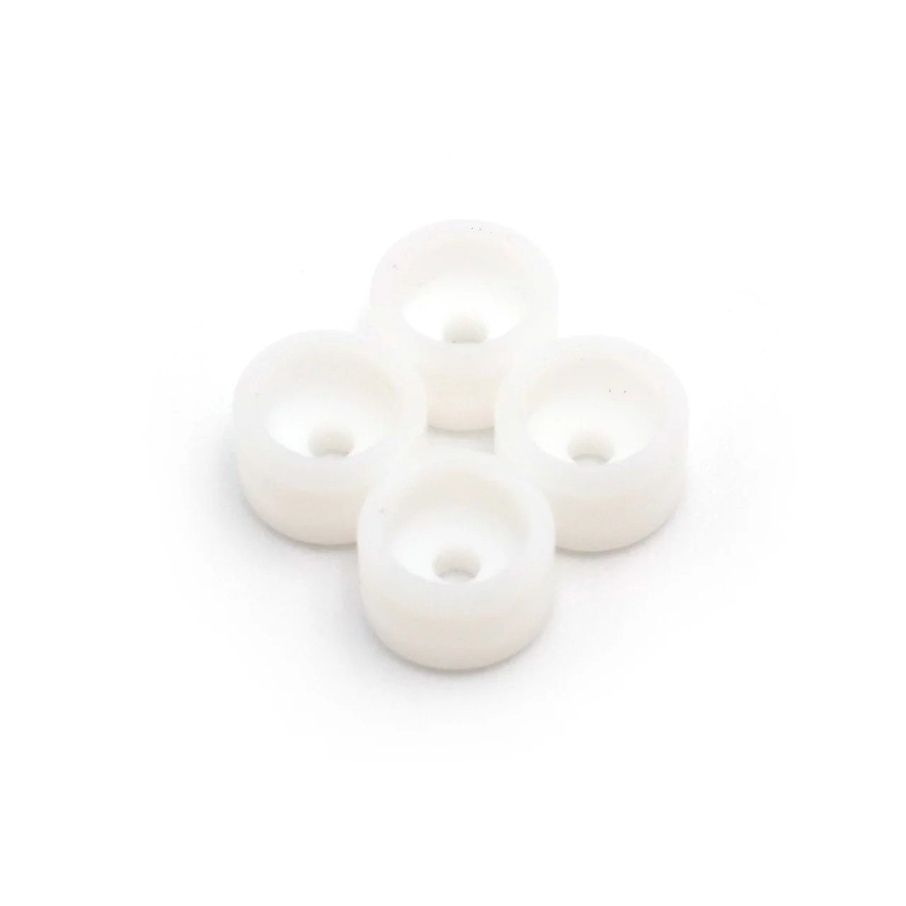 FlatFace G1-T Bearingless Fingerboard Wheels - White