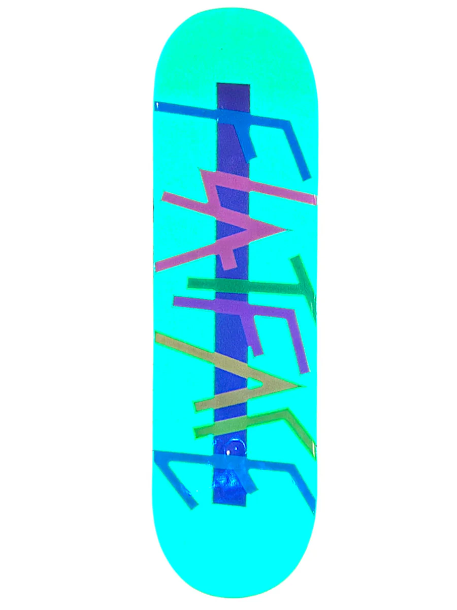 FlatFace G15 Fingerboard Deck - Glow Neon Diner - Image 3
