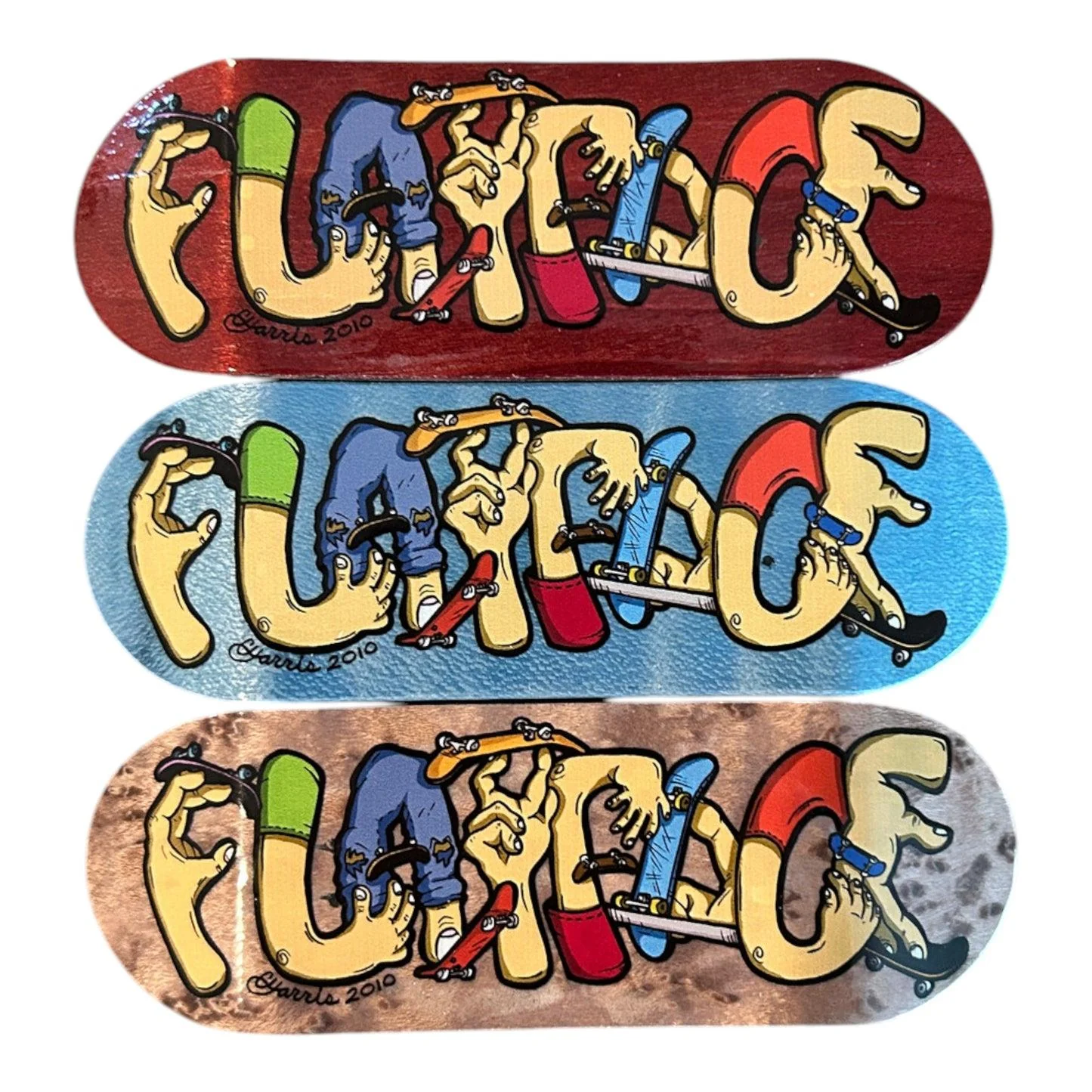 FlatFace G4 Fingerboard Deck - Hands