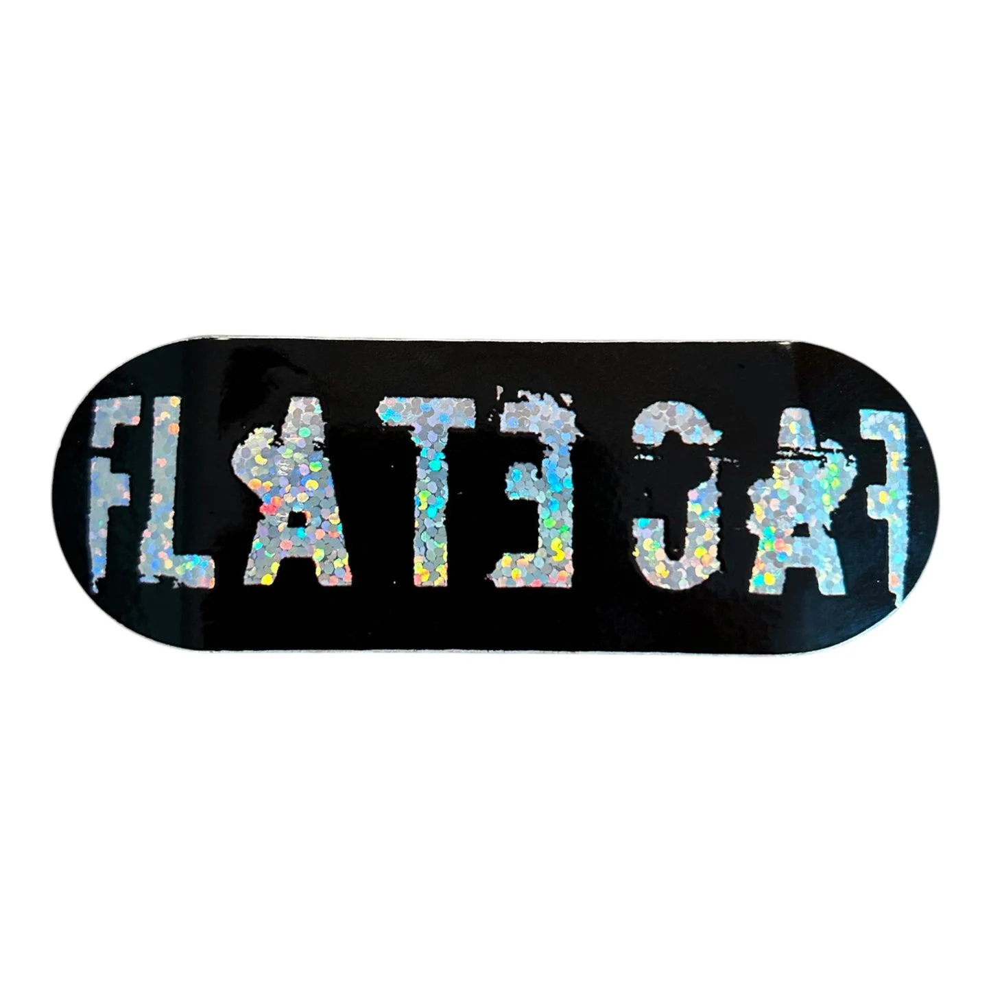 FlatFace G4 Fingerboard Deck - Stencil 2005 Real Wear Metallic Flake