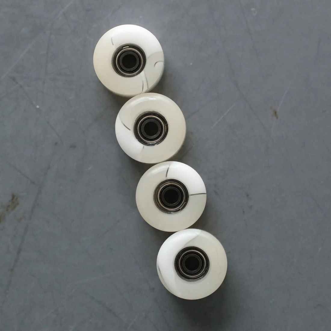 FlatFace LE Street Shape Fingerboard  Wheels - Glaze Swirls - Image 2