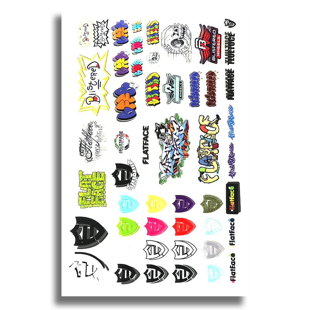 FlatFace Sticker Sheet - Image 2