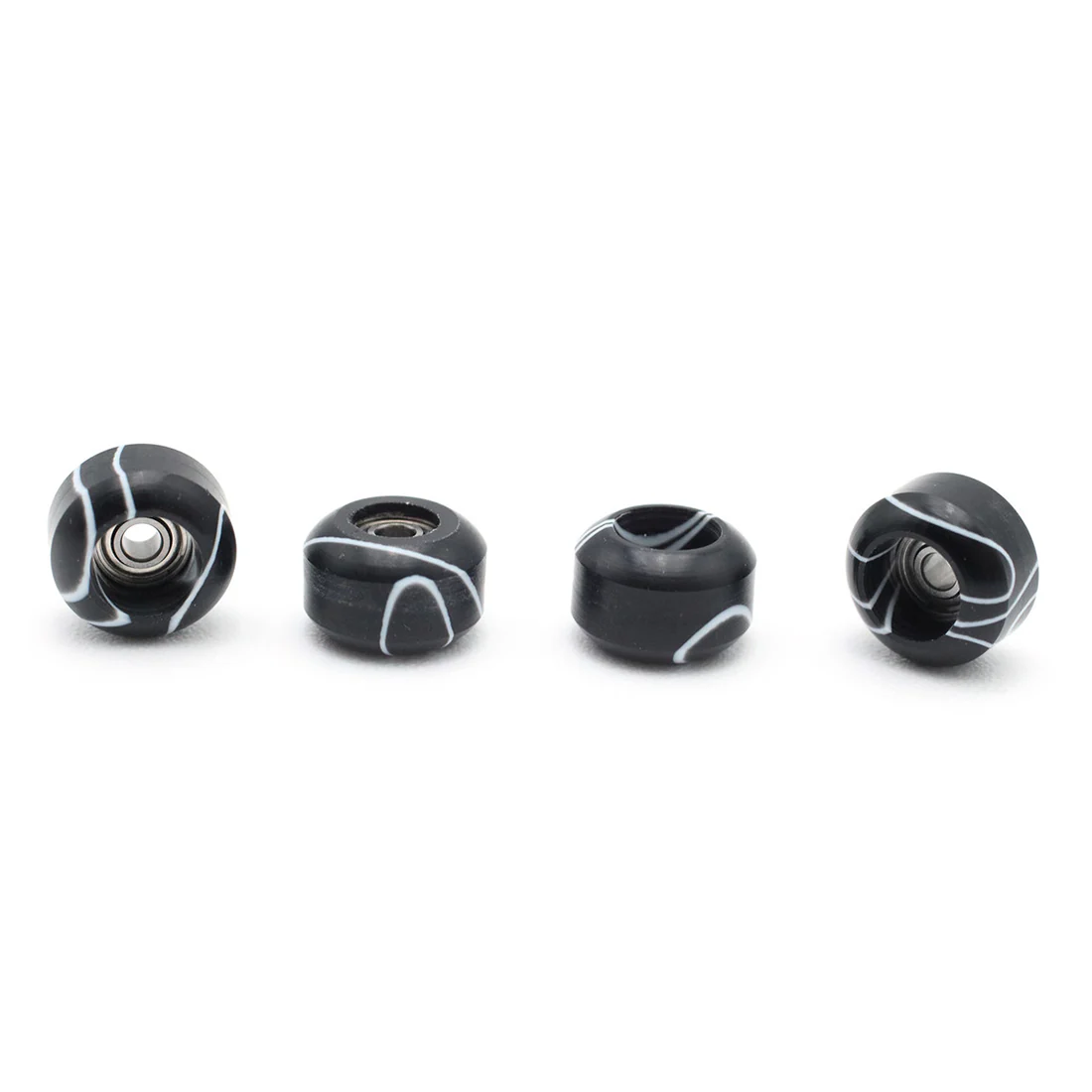 FlatFace Street Shape Fingerboard Wheels - Confectioner Swirl - Image 2