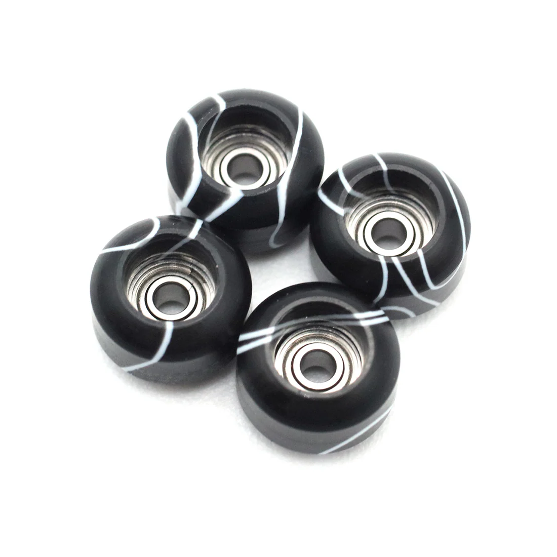 FlatFace Street Shape Fingerboard Wheels - Confectioner Swirl - Image 3