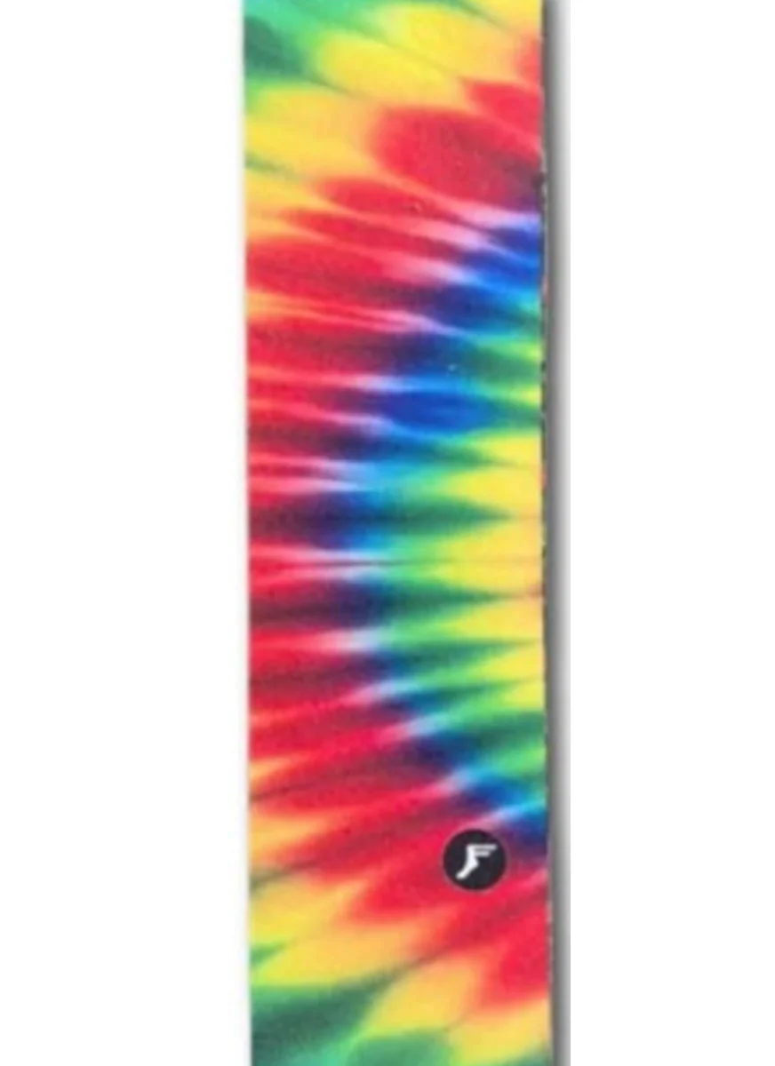Footprint Tie Dye Grip Tape