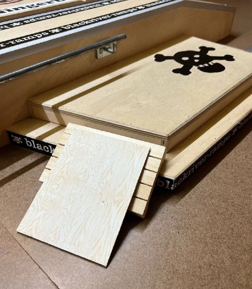 FutureBoundPrints Fingerboard Ramp - Sav's Signature Plywood - Image 2
