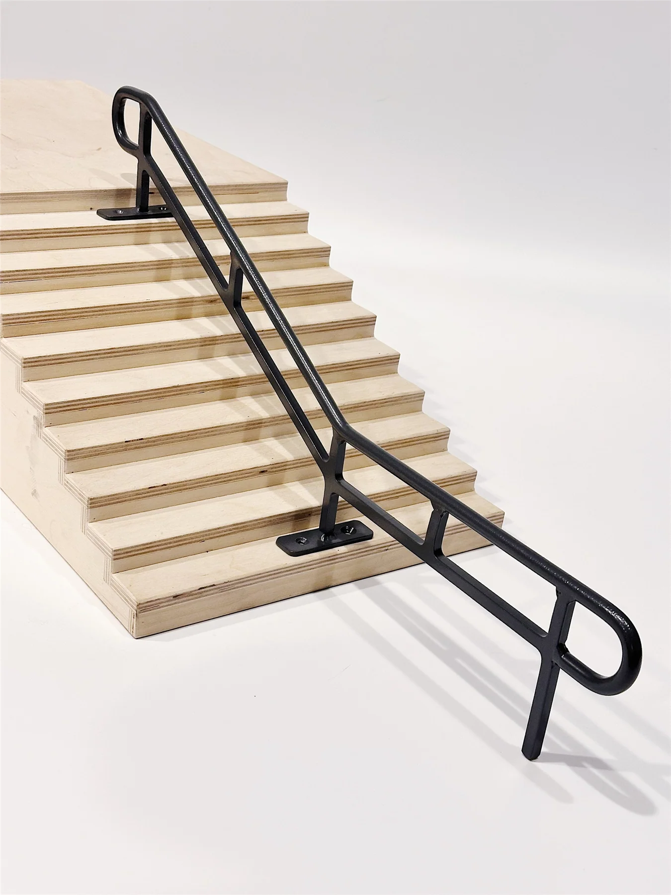 Grind Right Fingerboard Rail - Round 10 Stair Long Donger