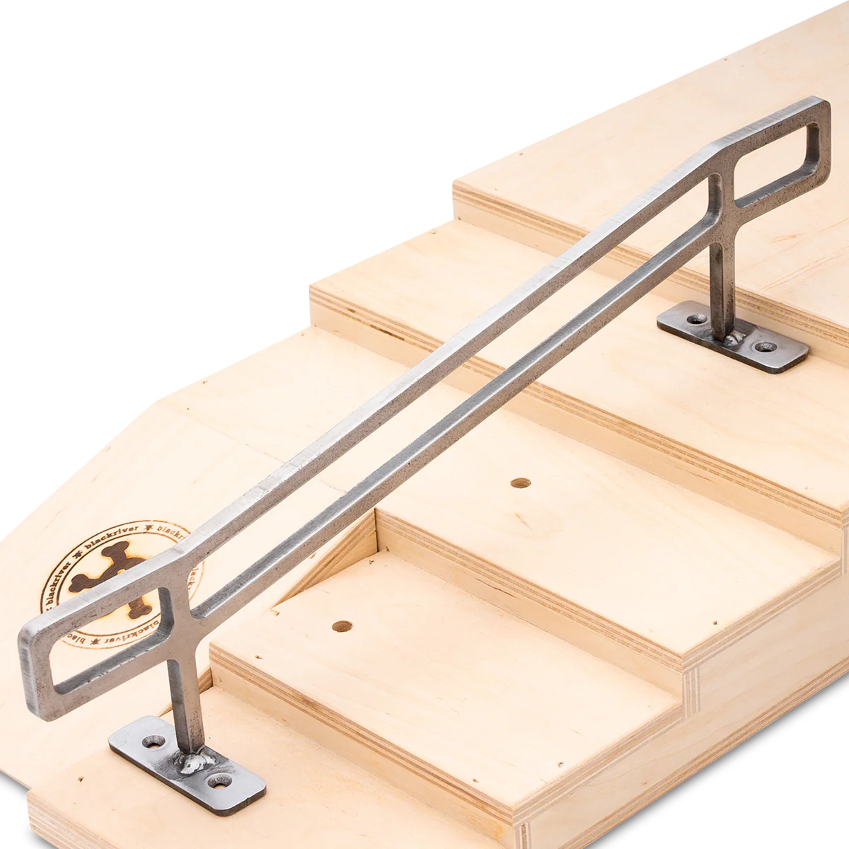 Grind Right Fingerboard Rail - Square 5 Stair Kink Rail - Image 8