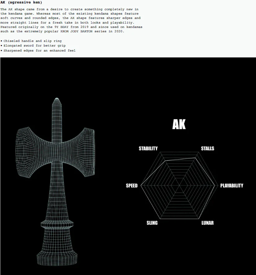 Krom Kendamex Máskara Kendama - Image 5