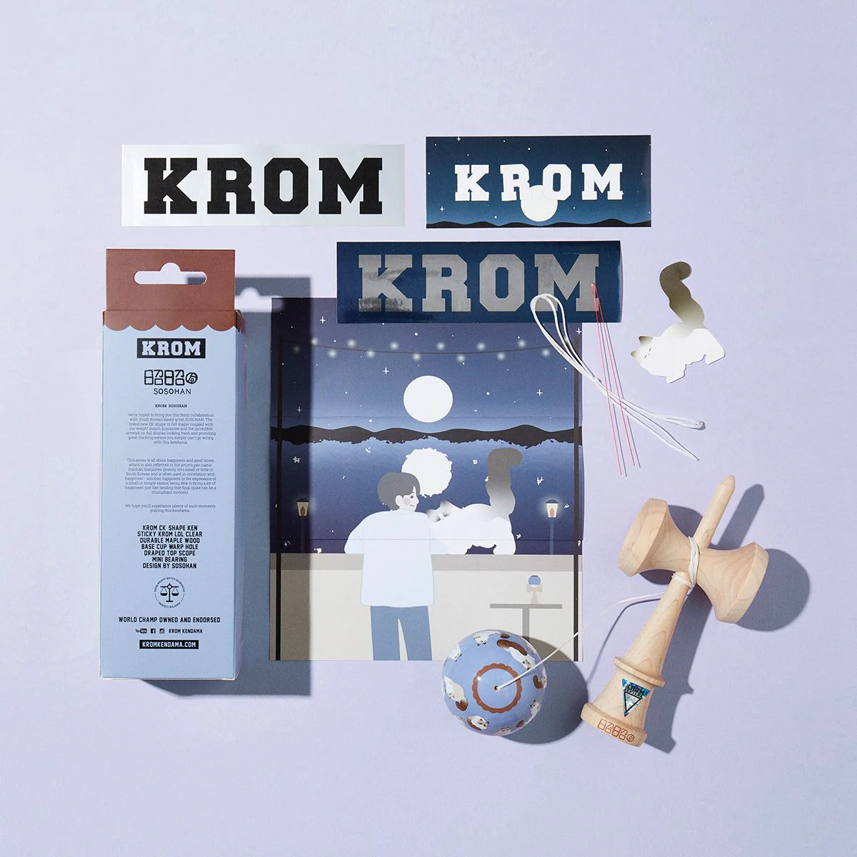 Krom Sosohan Cat Signature Kendama - Image 3