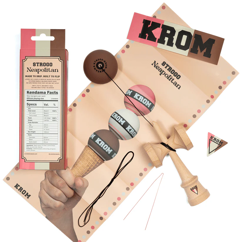 Krom Strogo Neapolitan Kendama - Image 3