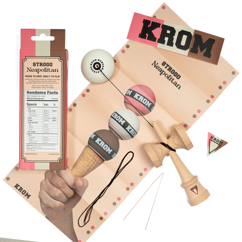 Krom Strogo Neapolitan Kendama - Image 7