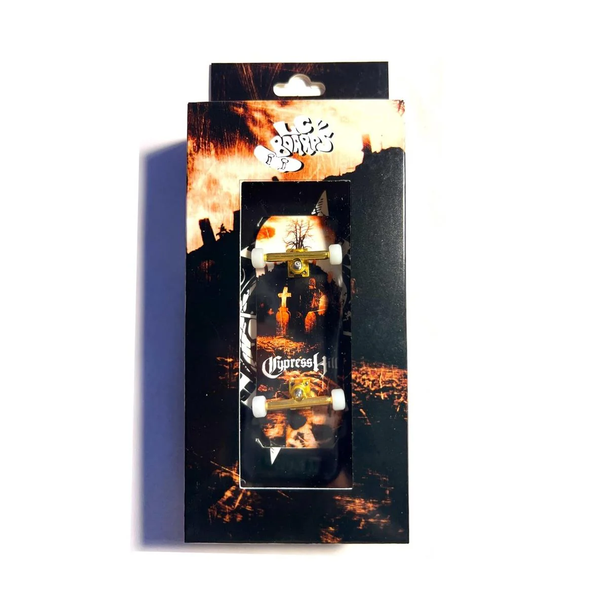 LC Boards x Cypress Hill Fingerboard Complete - Black Sunday - Image 3