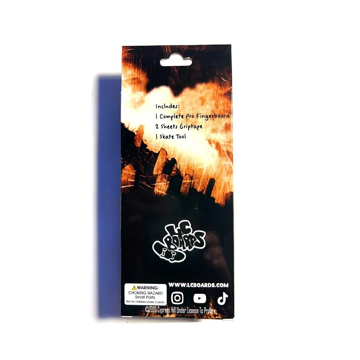 LC Boards x Cypress Hill Fingerboard Complete - Black Sunday - Image 4