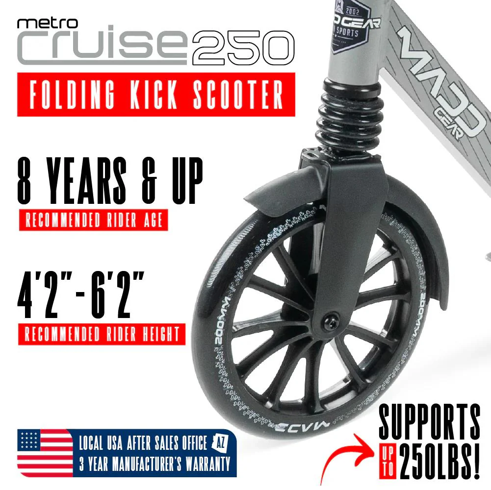 Madd Gear Metro 250 Scooter - Image 24